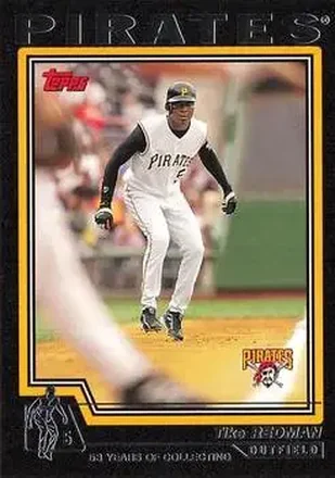 2004 Topps - Black #381 - Tike Redman - Pittsburgh Pirates