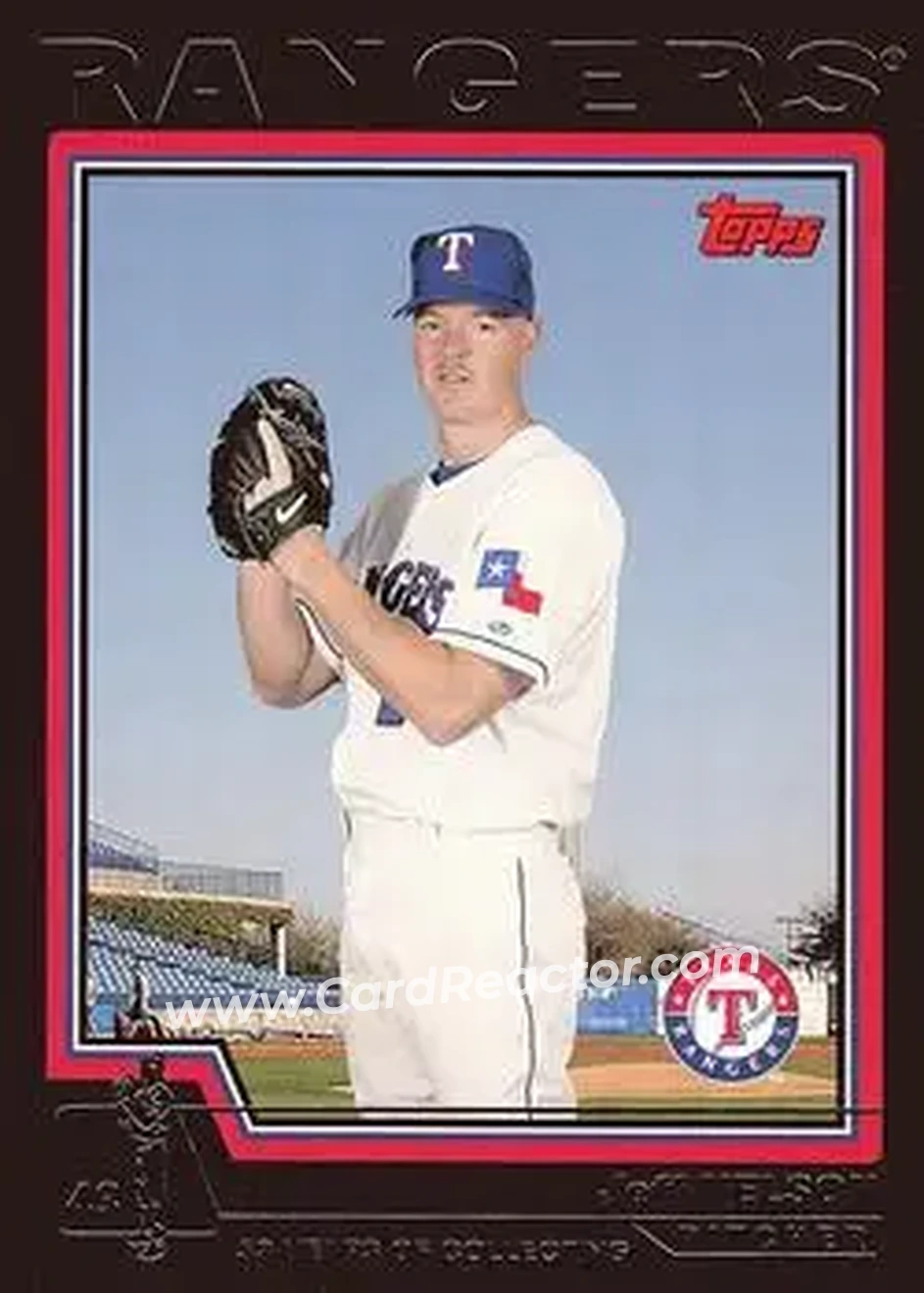 2004 Topps - Black #382 - Jeff Nelson - Texas Rangers - Front