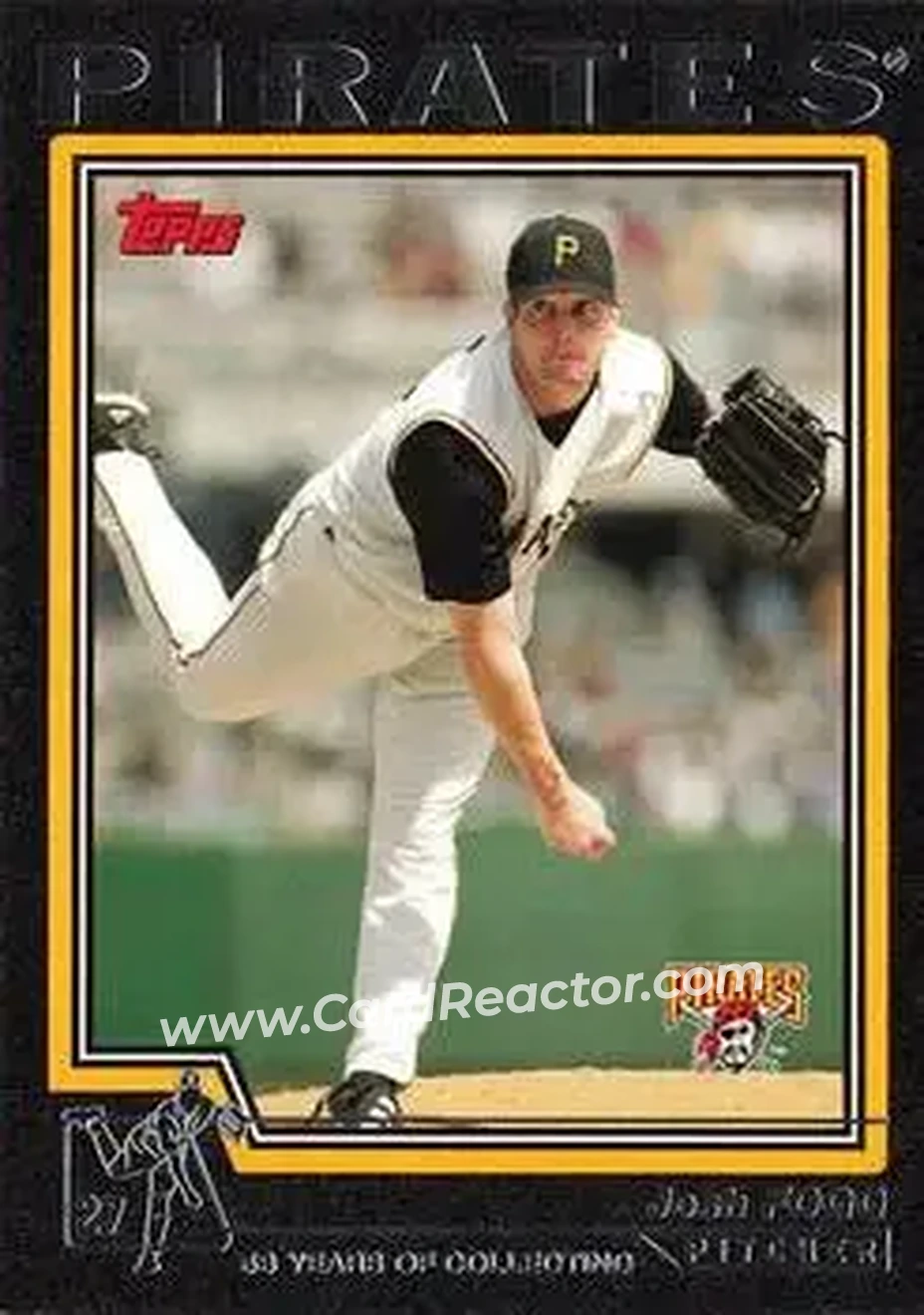 2004 Topps - Black #385 - Josh Fogg - Pittsburgh Pirates - Front
