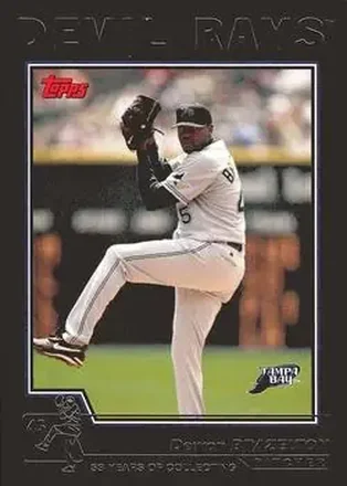 2004 Topps - Black #392 - Dewon Brazelton - Tampa Bay Devil Rays