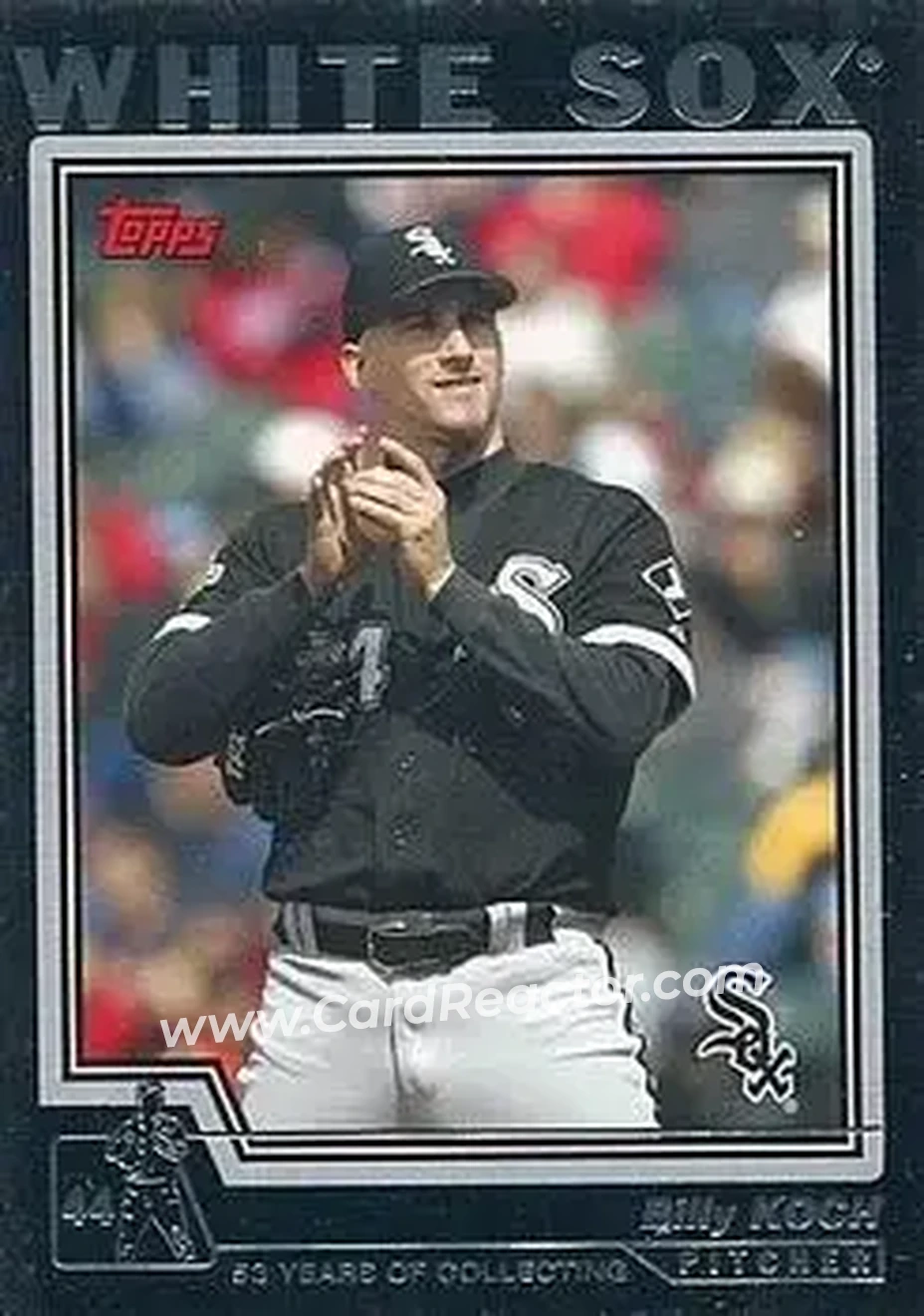 2004 Topps - Black #407 - Billy Koch - Chicago White Sox - Front