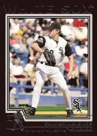 2004 Topps - Black #408 - Scott Schoeneweis - Chicago White Sox