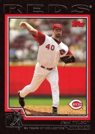 2004 Topps - Black #409 - Paul Wilson - Cincinnati Reds