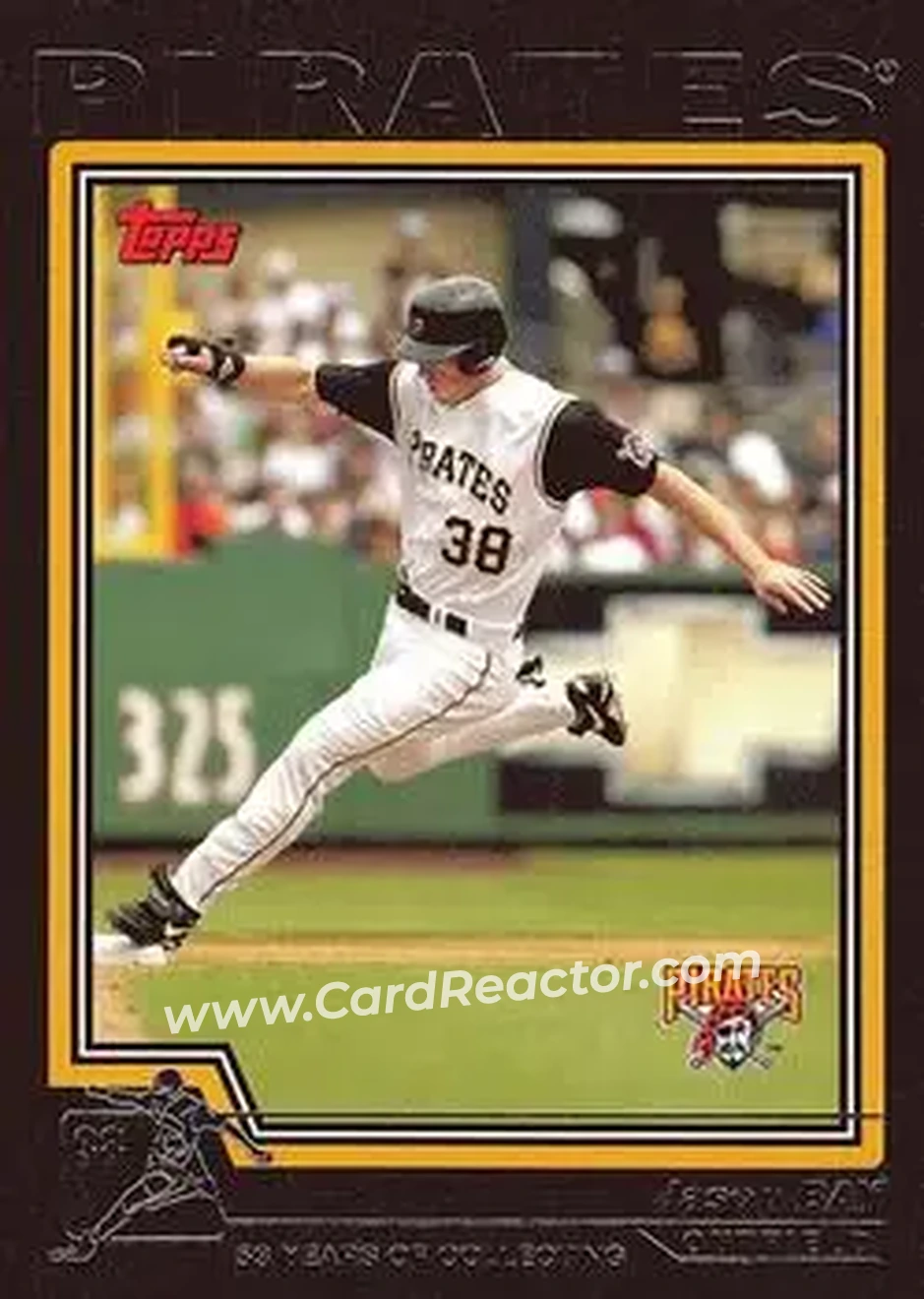 2004 Topps - Black #411 - Jason Bay - Pittsburgh Pirates - Front