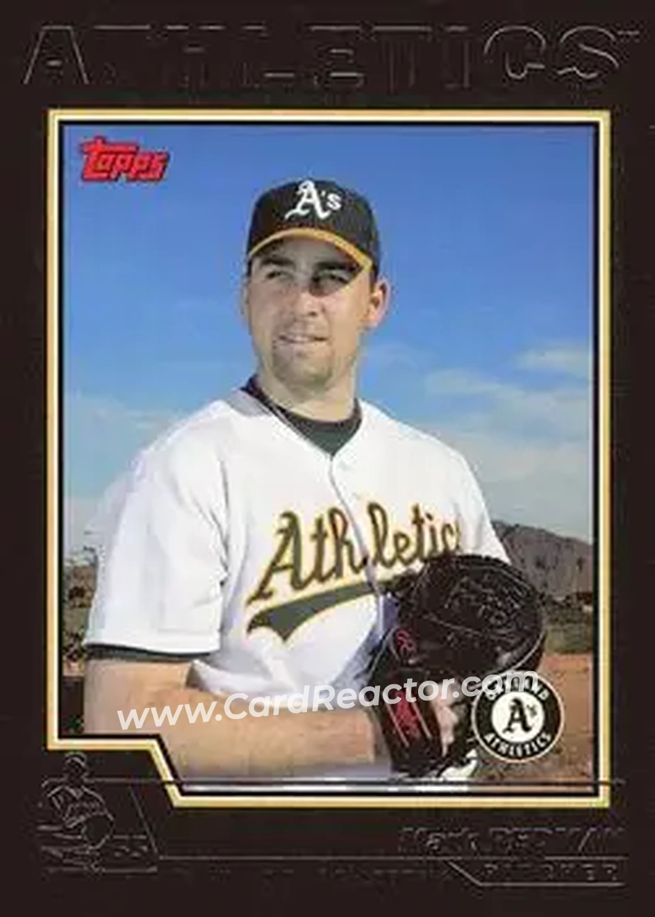 2004 Topps - Black #412 - Mark Redman - Oakland Athletics - Front 2004 Topps - Black #412 - Mark Redman - Oakland Athletics - Front