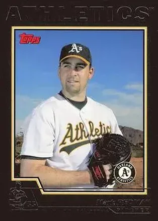 2004 Topps - Black #412 - Mark Redman - Oakland Athletics