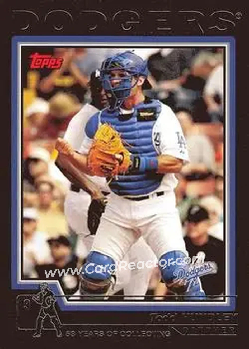 2004 Topps - Black #415 - Todd Hundley - Los Angeles Dodgers - Front