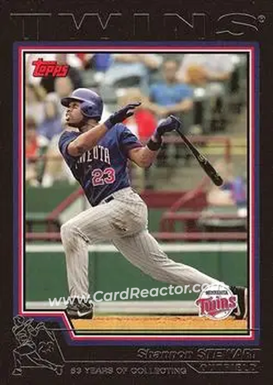 2004 Topps - Black #416 - Shannon Stewart - Minnesota Twins - Front