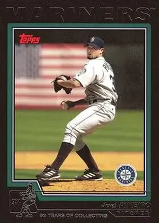 2004 Topps - Black #423 - Joel Pineiro - Seattle Mariners