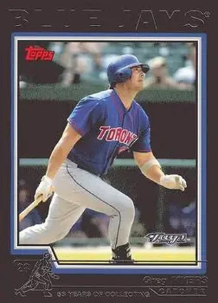 2004 Topps - Black #427 - Greg Myers - Toronto Blue Jays
