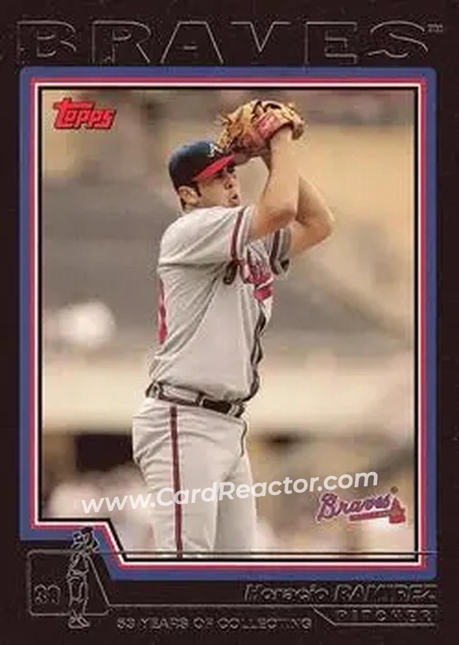 2004 Topps - Black #431 - Horacio Ramirez - Atlanta Braves - Front