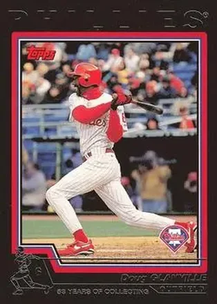 2004 Topps - Black #434 - Doug Glanville - Philadelphia Phillies