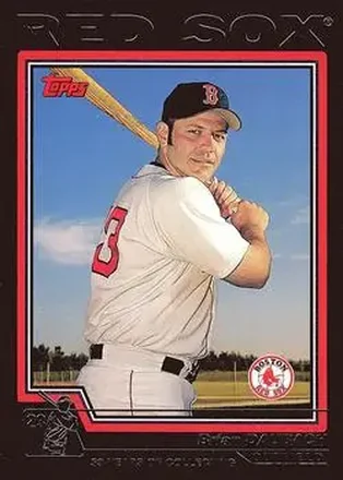 2004 Topps - Black #435 - Brian Daubach - Boston Red Sox