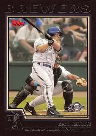 2004 Topps - Black #441 - Geoff Jenkins - Milwaukee Brewers
