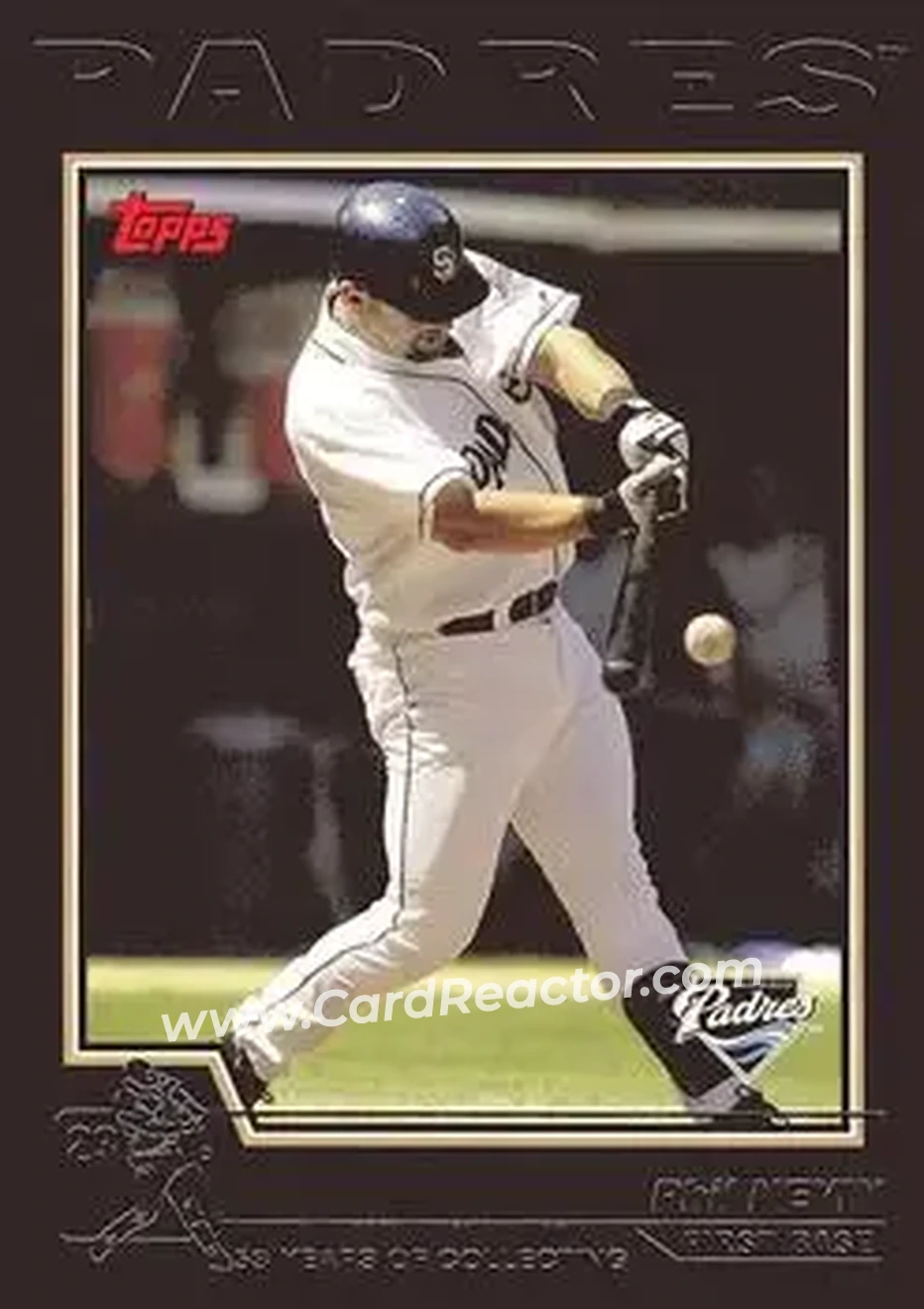2004 Topps - Black #446 - Phil Nevin - San Diego Padres - Front