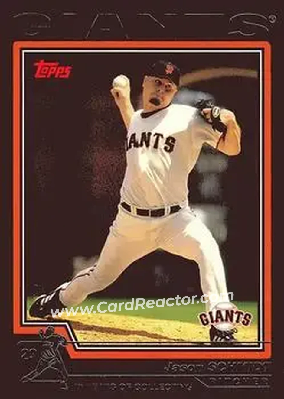2004 Topps - Black #447 - Jason Schmidt - San Francisco Giants - Front 2004 Topps - Black #447 - Jason Schmidt - San Francisco Giants - Front