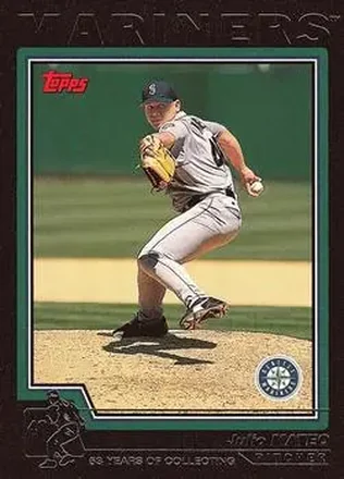 2004 Topps - Black #448 - Julio Mateo - Seattle Mariners
