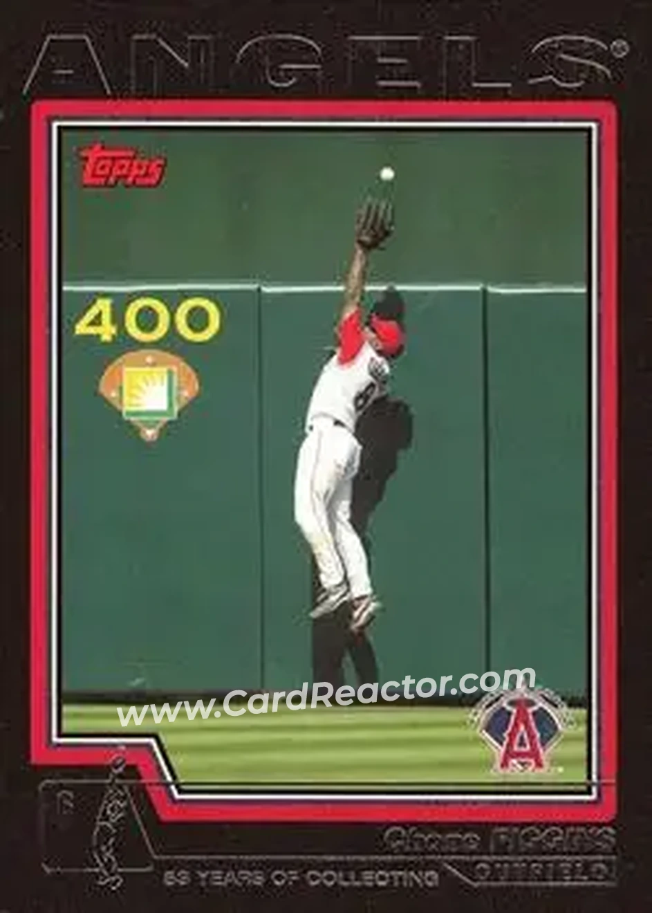 2004 Topps - Black #452 - Chone Figgins - Anaheim Angels - Front 2004 Topps - Black #452 - Chone Figgins - Anaheim Angels - Front