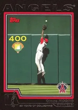 2004 Topps - Black #452 - Chone Figgins - Anaheim Angels