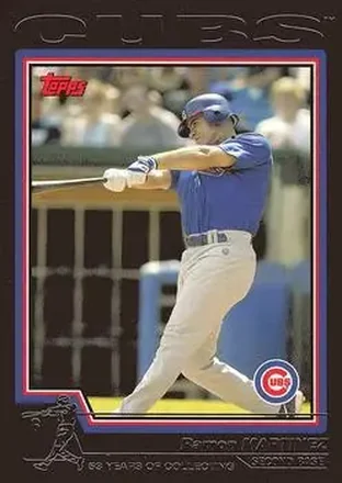 2004 Topps - Black #455 - Ramon Martinez - Chicago Cubs
