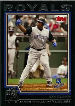 2004 Topps - Black #462 - Ken Harvey - Kansas City Royals