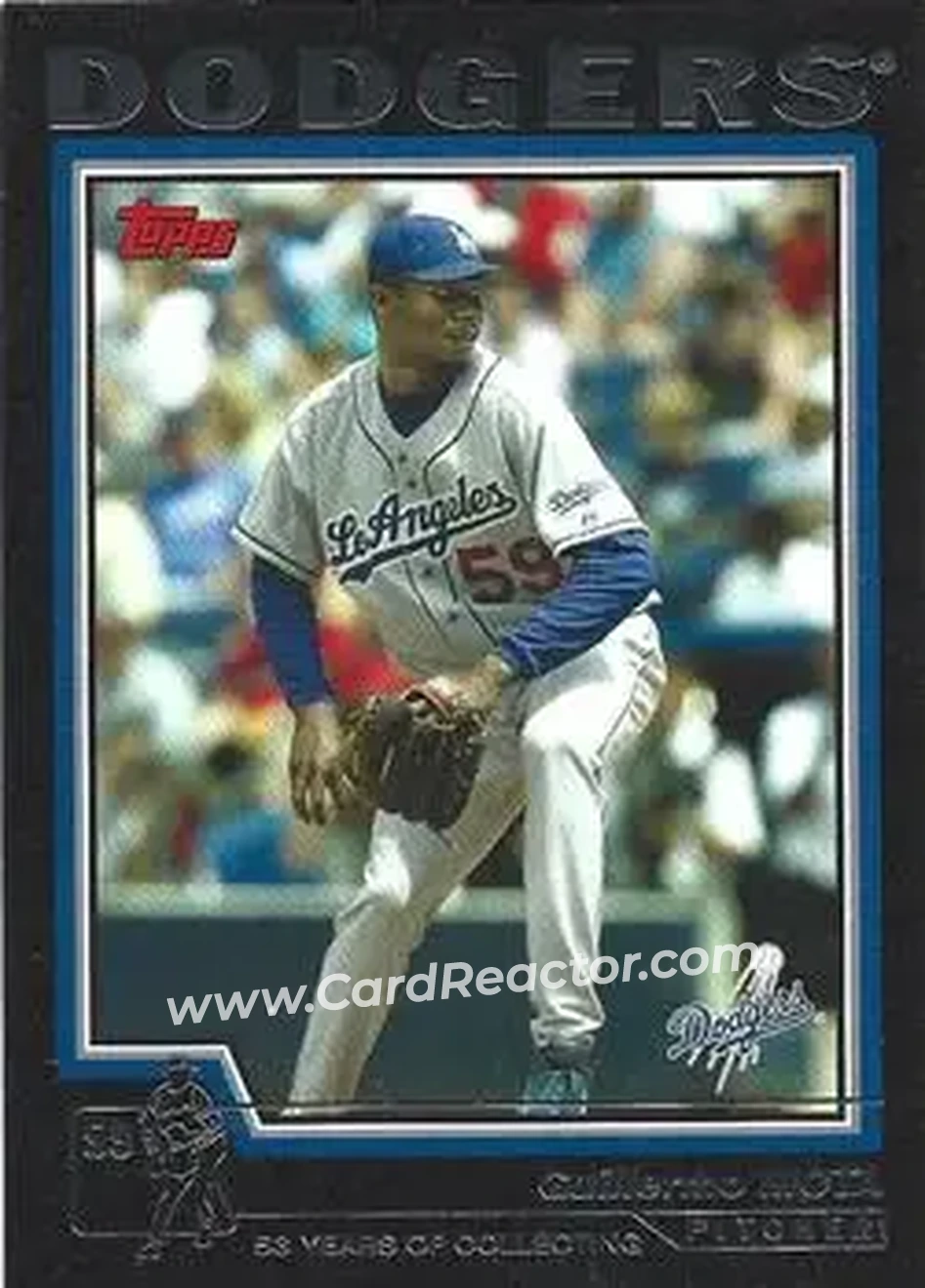 2004 Topps - Black #463 - Guillermo Mota - Los Angeles Dodgers - Front