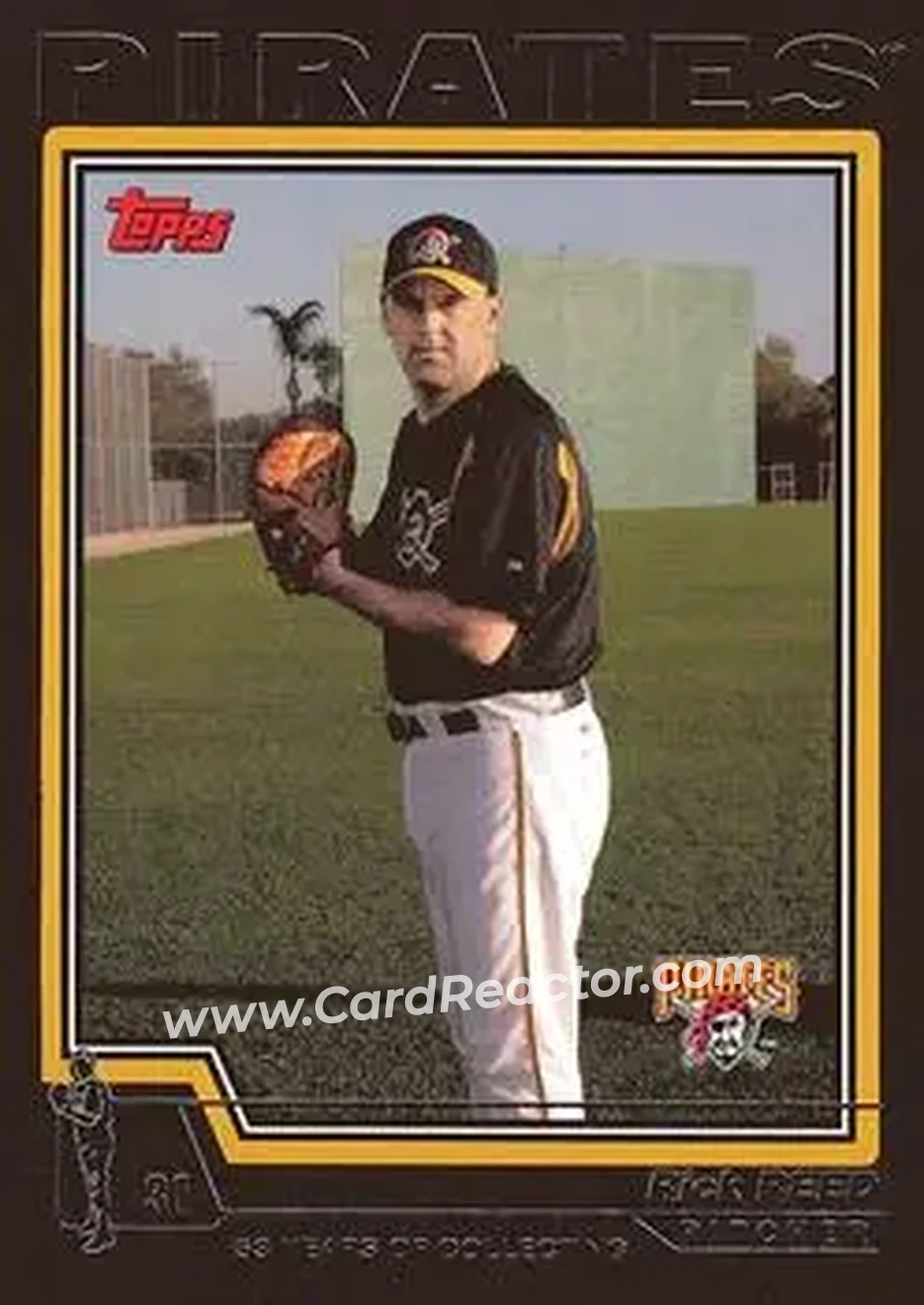 2004 Topps - Black #464 - Rick Reed - Minnesota Twins - Front