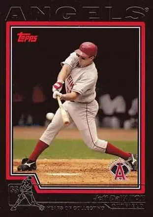 2004 Topps - Black #474 - Jeff DaVanon - Anaheim Angels