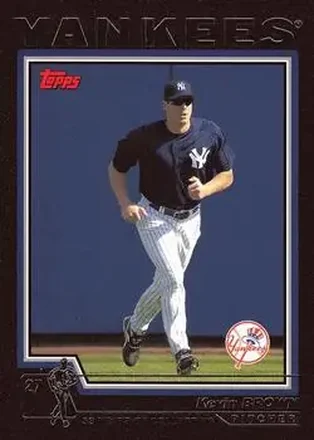 2004 Topps - Black #487 - Kevin Brown - New York Yankees