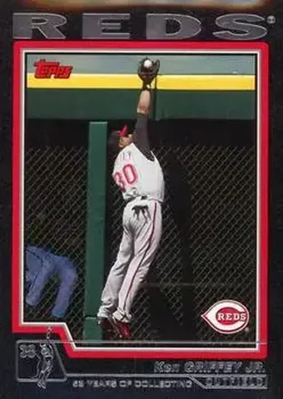 2004 Topps - Black #510 - Ken Griffey Jr. - Cincinnati Reds
