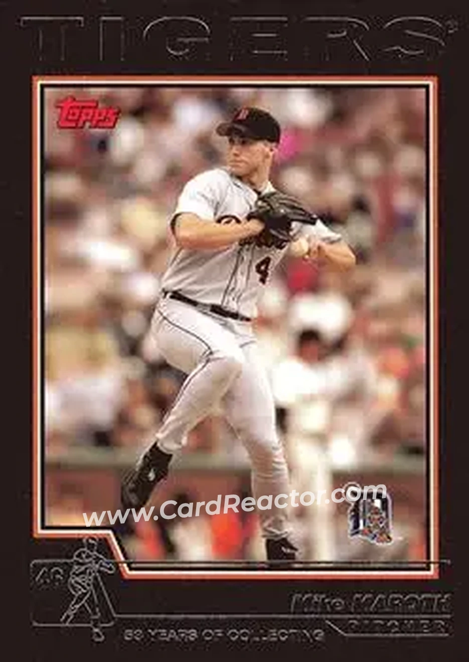 2004 Topps - Black #513 - Mike Maroth - Detroit Tigers - Front