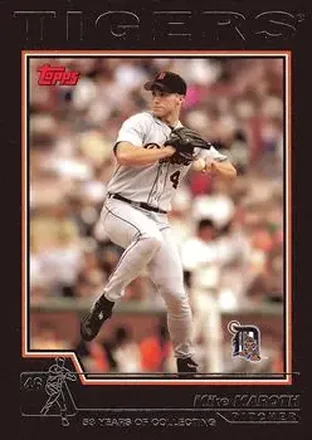 2004 Topps - Black #513 - Mike Maroth - Detroit Tigers