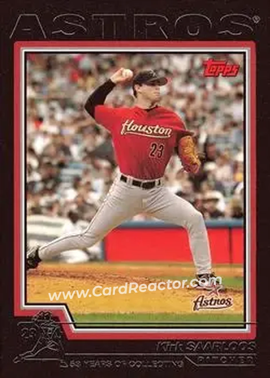 2004 Topps - Black #515 - Kirk Saarloos - Houston Astros - Front 2004 Topps - Black #515 - Kirk Saarloos - Houston Astros - Front