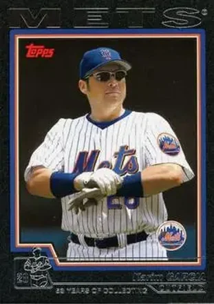 2004 Topps - Black #519 - Karim Garcia - New York Mets