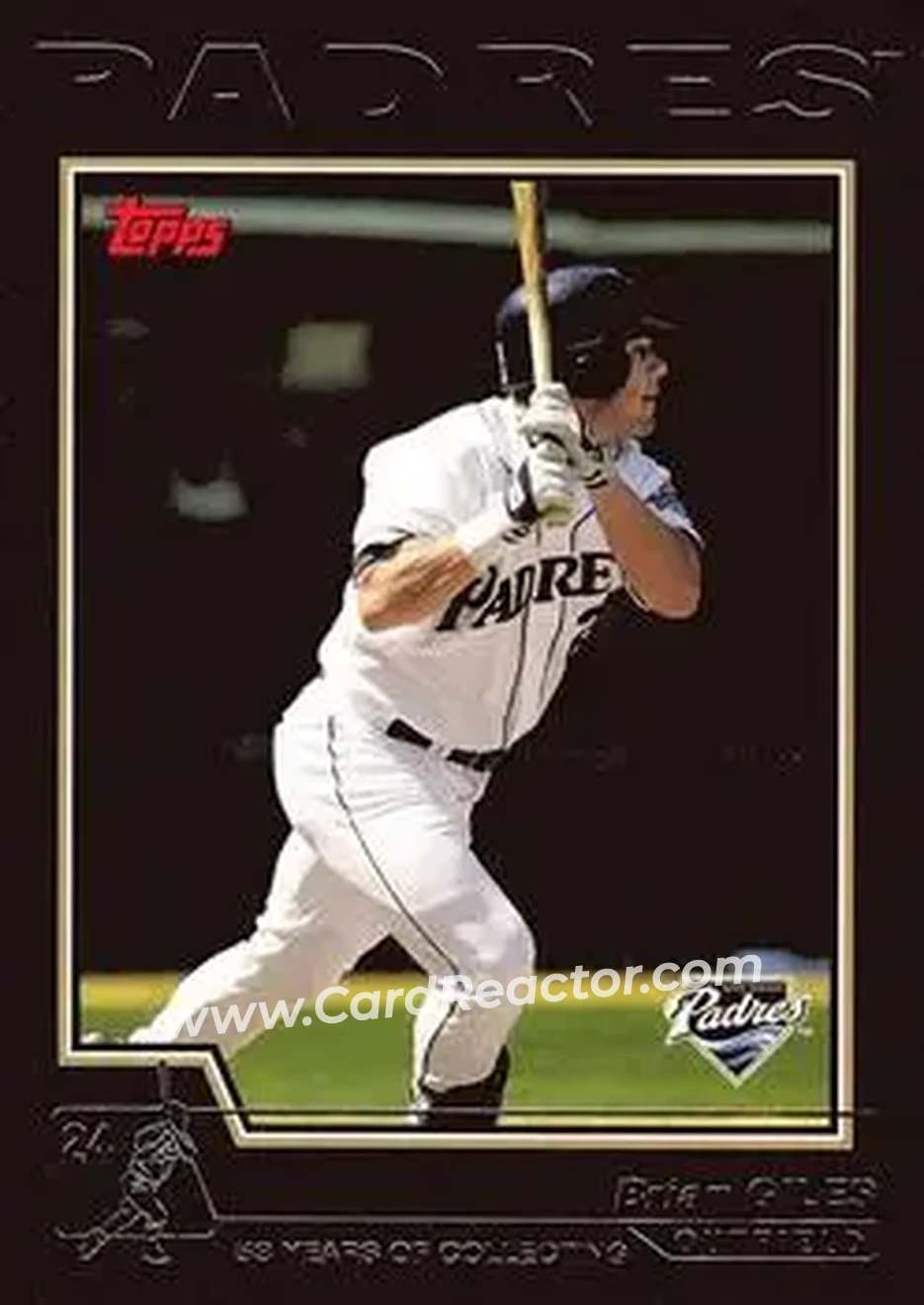 2004 Topps - Black #522 - Brian Giles - San Diego Padres - Front 2004 Topps - Black #522 - Brian Giles - San Diego Padres - Front