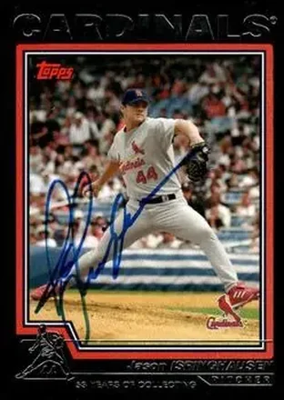 2004 Topps - Black #525 - Jason Isringhausen - St. Louis Cardinals