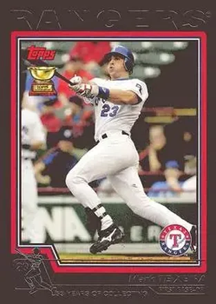 2004 Topps - Black #527 - Mark Teixeira - Texas Rangers