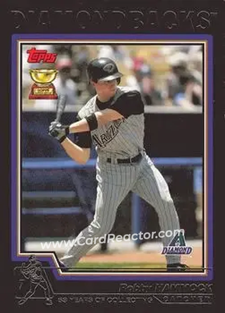 2004 Topps - Black #531 - Robby Hammock - Arizona Diamondbacks - Front 2004 Topps - Black #531 - Robby Hammock - Arizona Diamondbacks - Front