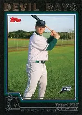 2004 Topps - Black #532 - Robert Fick - Tampa Bay Devil Rays