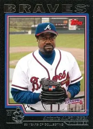 2004 Topps - Black #535 - Antonio Alfonseca - Atlanta Braves