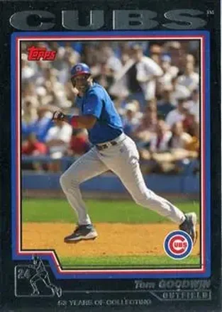 2004 Topps - Black #536 - Tom Goodwin - Chicago Cubs