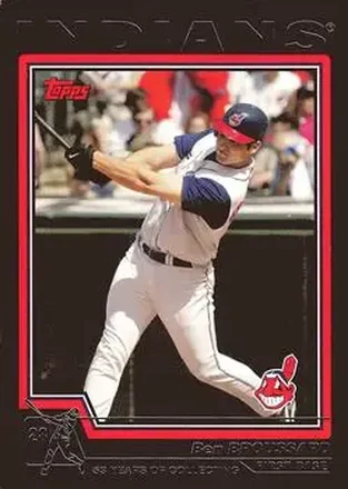 2004 Topps - Black #539 - Ben Broussard - Cleveland Indians