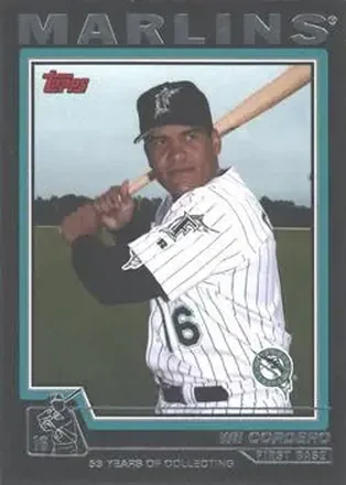 2004 Topps - Black #547 - Wil Cordero - Florida Marlins
