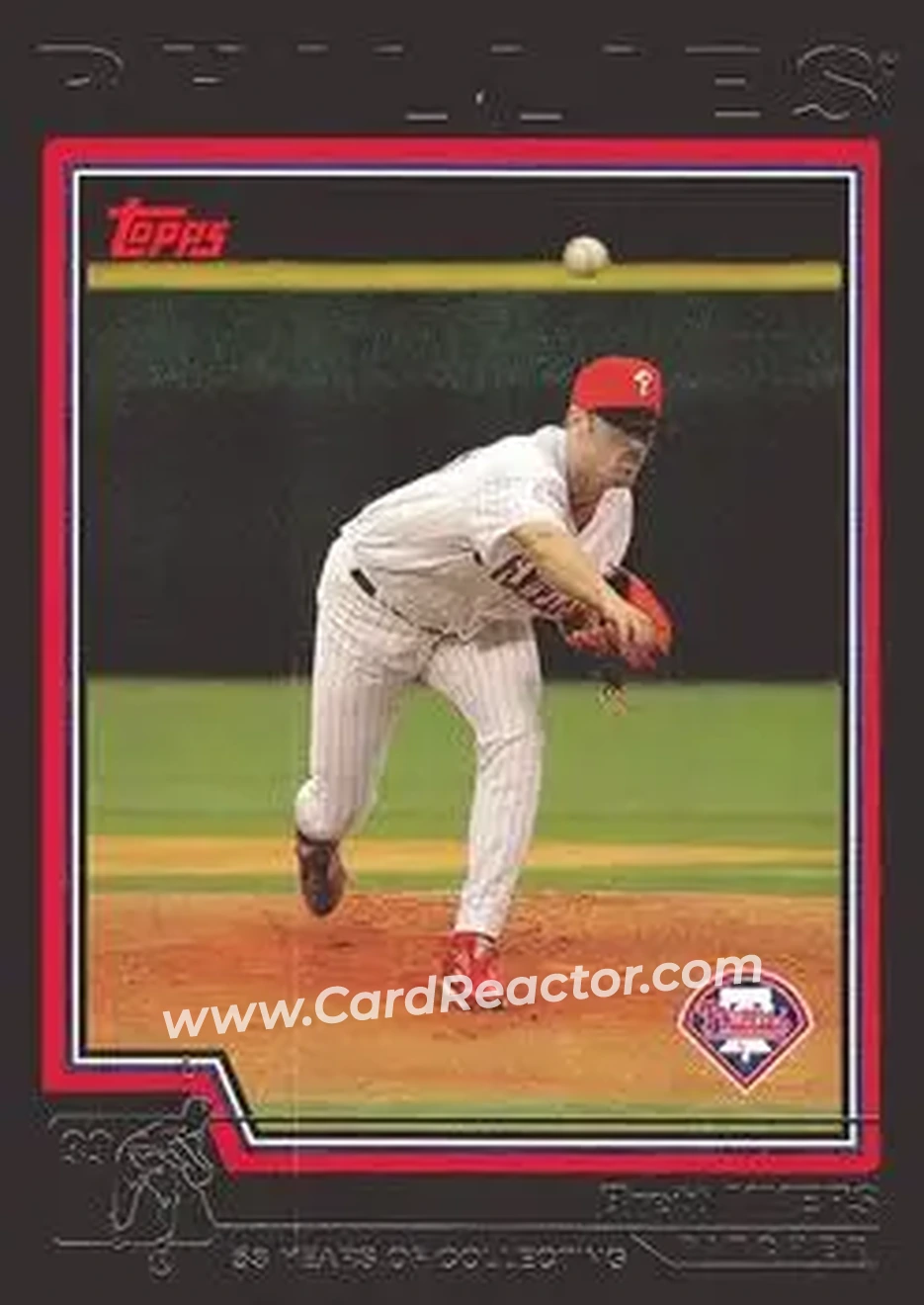 2004 Topps - Black #551 - Brett Myers - Philadelphia Phillies - Front