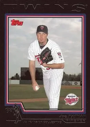 2004 Topps - Black #557 - Joe Nathan - Minnesota Twins