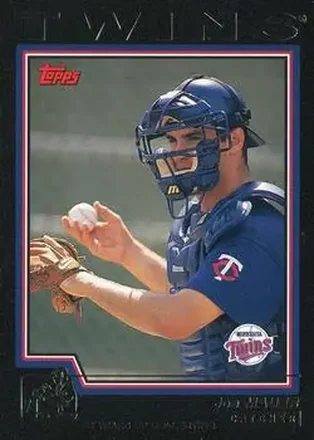 2004 Topps - Black #559 - Joe Mauer - Minnesota Twins