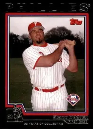 2004 Topps - Black #561 - Shawn Wooten - Philadelphia Phillies
