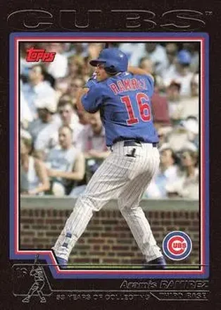 2004 Topps - Black #565 - Aramis Ramirez - Chicago Cubs