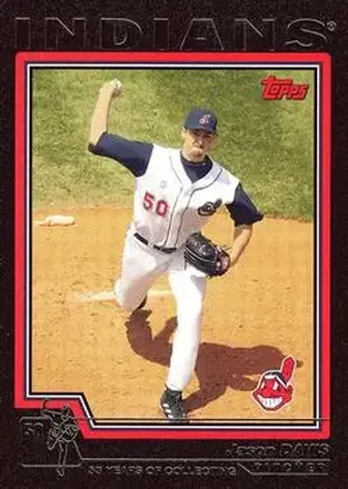 2004 Topps - Black #568 - Jason Davis - Cleveland Indians