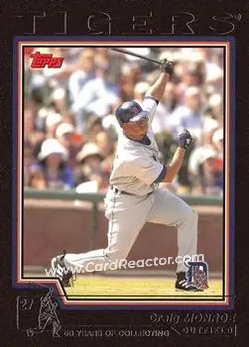 2004 Topps - Black #570 - Craig Monroe - Detroit Tigers - Front